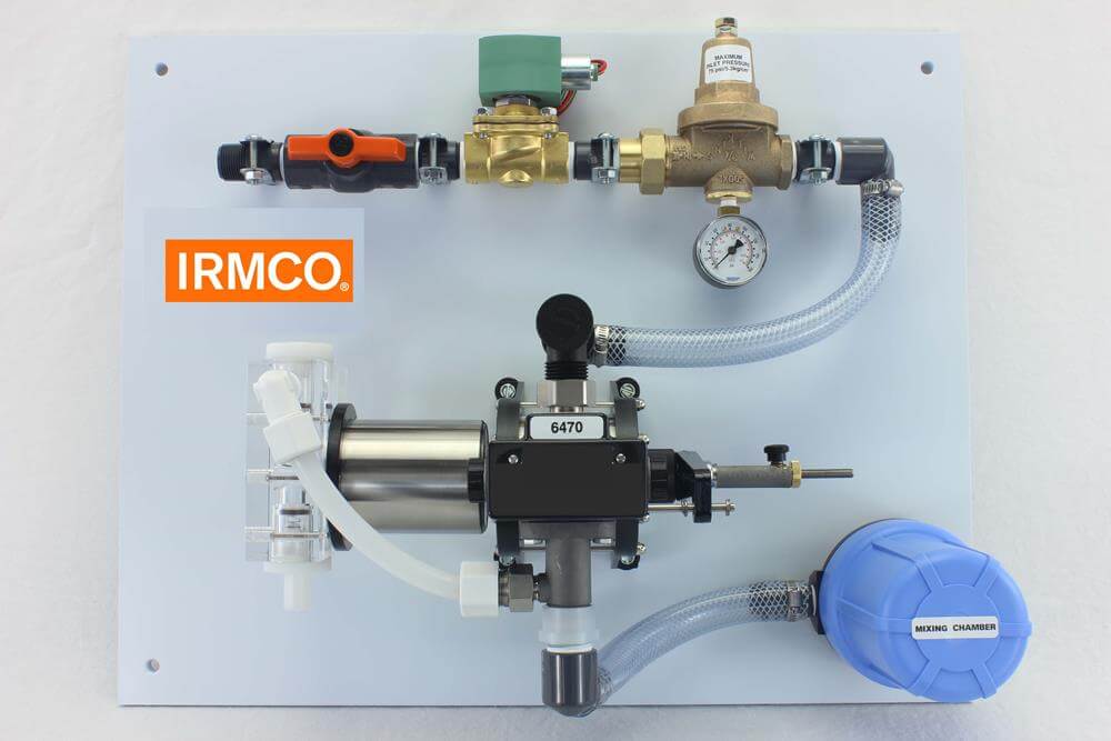 lubricant mixing/proportioning