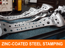 zinc coated stamping