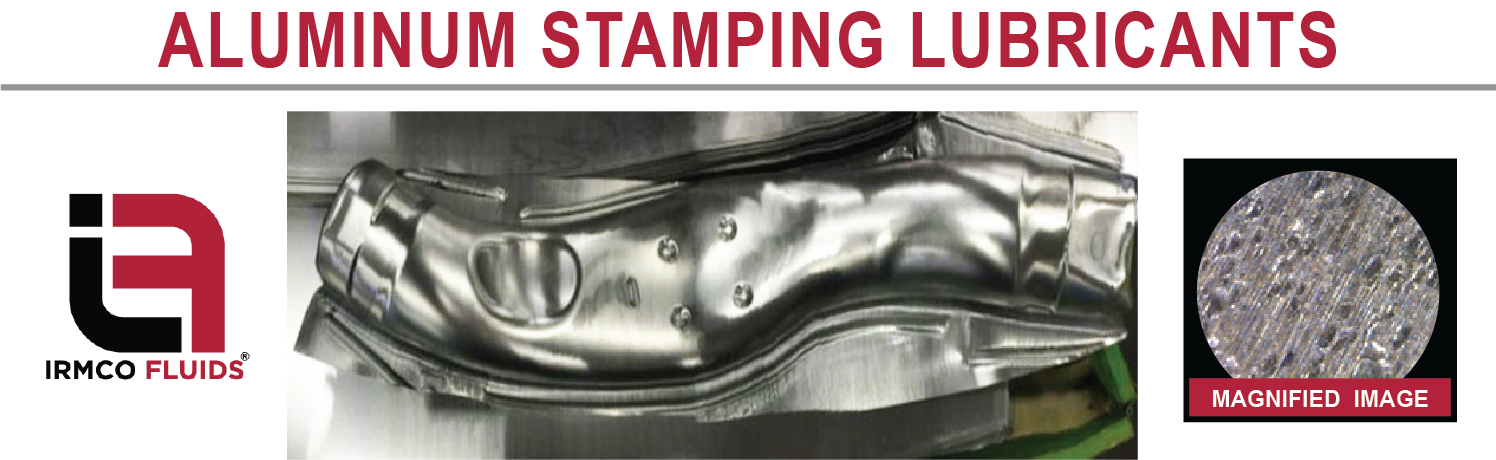 IRMCO offers oil-free, fully synthetic aluminum stamping lubricants for complex applications.